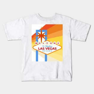 Vintage Welcome to fabulous Las Vegas Nevada Kids T-Shirt